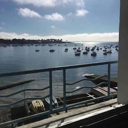 3p 70m2, Vue Mer, Et Port De Lomener アパート プロムール